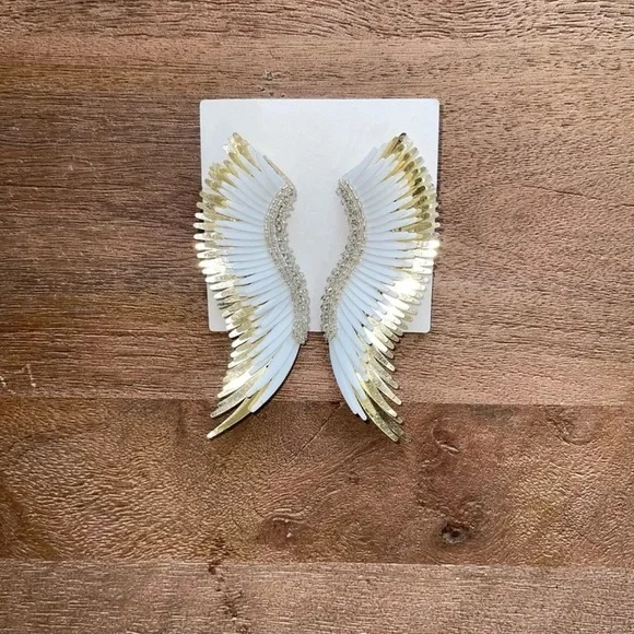 Mignonne Gavigan White Gold Madeline Earrings - Picture 4 of 7